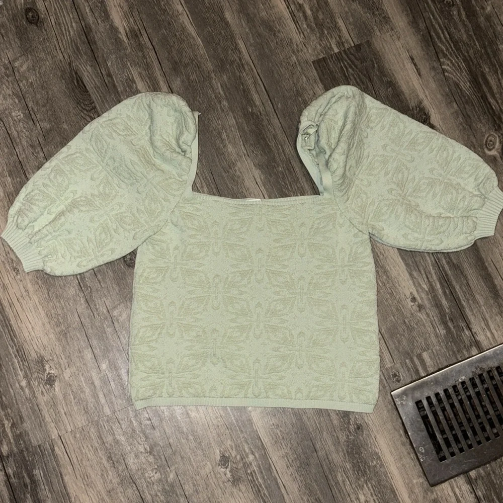 Zara woman’s top - size medium / green